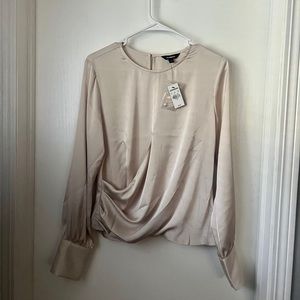 Express long-sleeve blouse